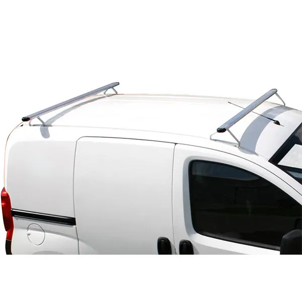 Jeu de 2 barres de toit en aluminium équipement pour utilitaire Citroen Nemo 2008 
