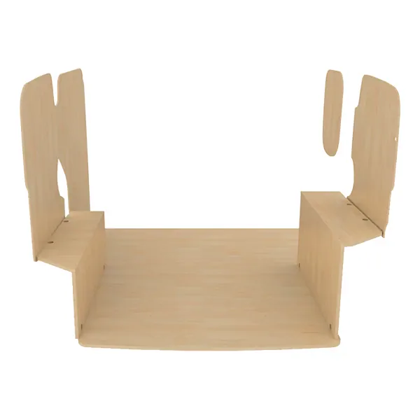 Habillage bois natural K4 CP brut équipement pour utilitaire Citroen Nemo 2008 