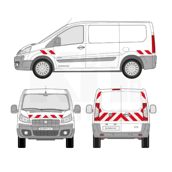 Kit de balisage Classe A - 2007 équipement pour utilitaire Fiat Scudo II 2007 