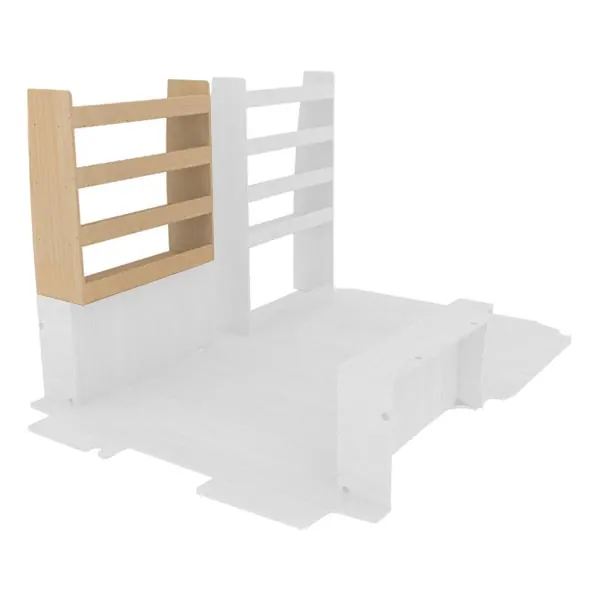 Casier Arrière Gauche équipement pour utilitaire Citroen Jumpy II 2007 