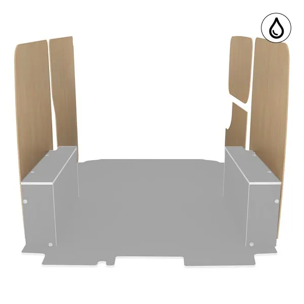 Latéraux contreplaqué vernis équipement pour utilitaire Citroen Jumpy II 2007 