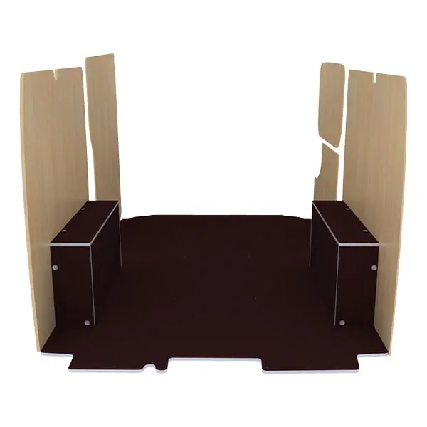 Habillage bois natural K4AD CP antidérapant équipement pour utilitaire Citroen Jumpy II 2007 