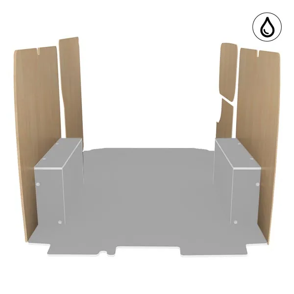 Latéraux contreplaqué vernis équipement pour utilitaire Citroen Jumpy II 2007 