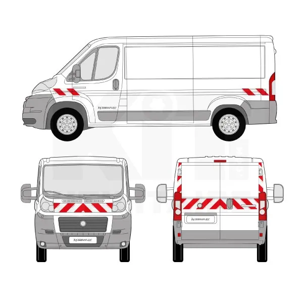 Kit de balisage Classe A - 2006 équipement pour utilitaire Fiat Ducato III 2006 