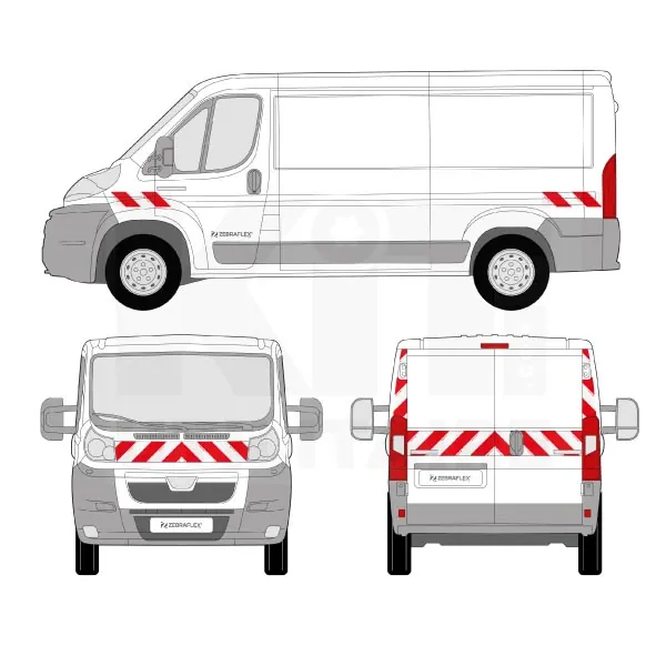 Kit de balisage Classe A - 2006 équipement pour utilitaire Peugeot Boxer II 2006 