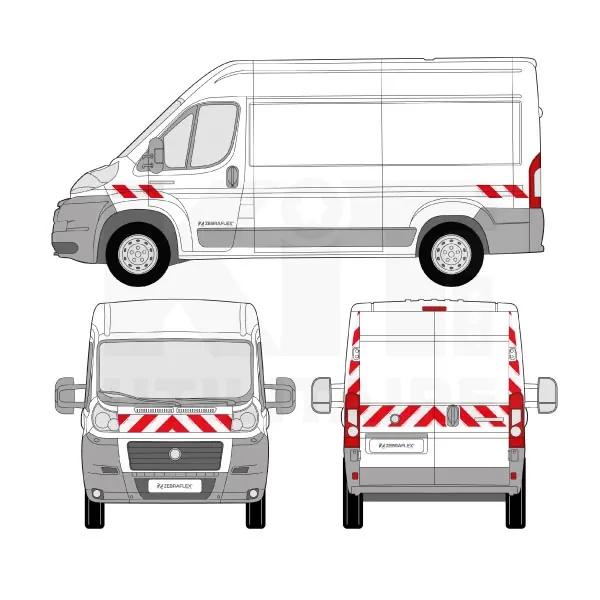 Kit de balisage Classe A - 2006 équipement pour utilitaire Fiat Ducato III 2006 