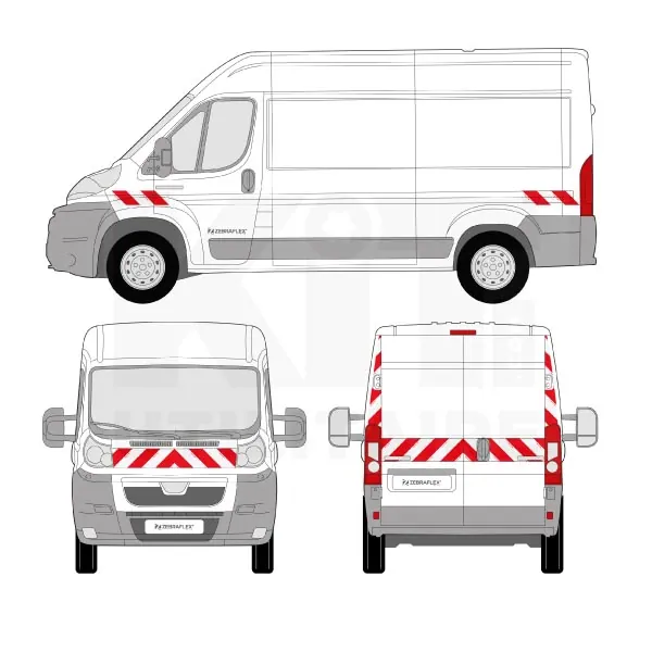 Kit de balisage Classe A - 2006 équipement pour utilitaire Peugeot Boxer II 2006 