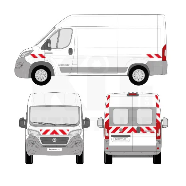 Kit de balisage Classe A - 2014 équipement pour utilitaire Fiat Ducato III 2006 