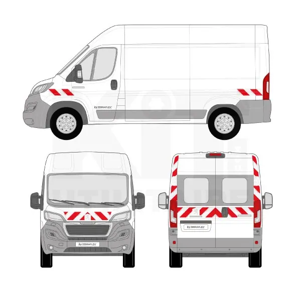 Kit de balisage Classe A - 2014 équipement pour utilitaire Peugeot Boxer II 2006 