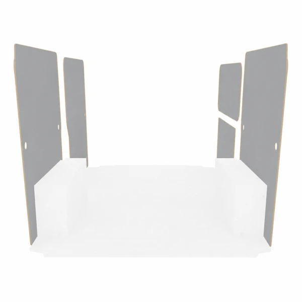 Latéraux contreplaqué filmé gris équipement pour utilitaire Peugeot Boxer II 2006 