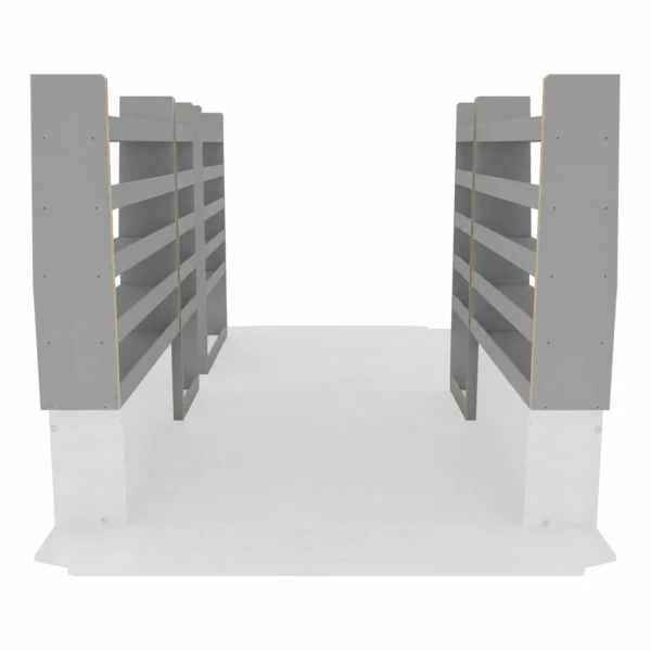 Pack casiers bois K6 équipement pour utilitaire