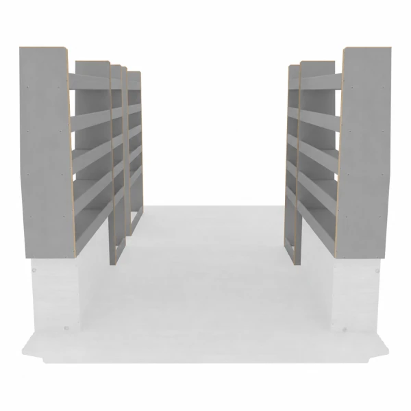 Pack casiers bois K6 équipement pour utilitaire