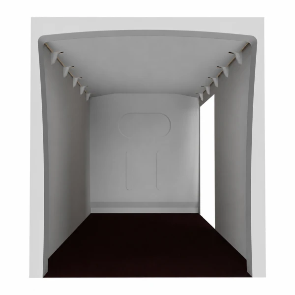 Plafond contreplaqué filmé gris équipement pour utilitaire Peugeot Boxer II 2006 