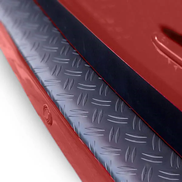 Protection de seuil coloris noir équipement pour utilitaire Peugeot Boxer II 2006 