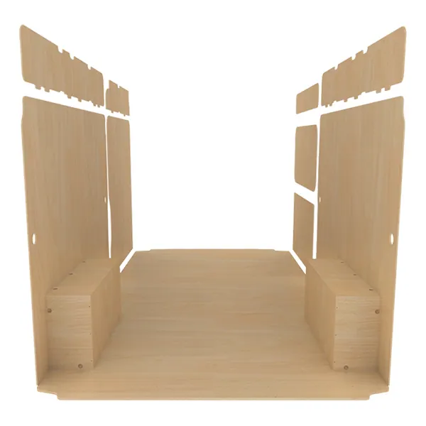 Habillage bois natural K4 CP brut équipement pour utilitaire Citroen E Jumper 2021 