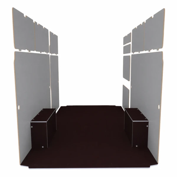 Habillage bois natural K6 CP antidérapant équipement pour utilitaire Peugeot Boxer II 2006 