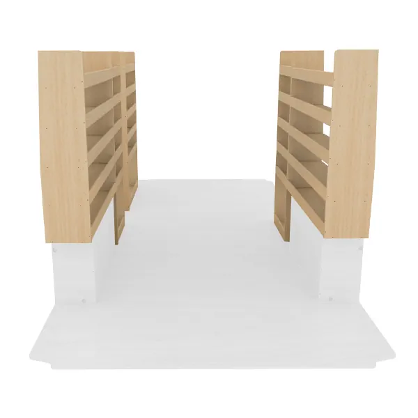 Pack casiers bois équipement pour utilitaire Citroen E Jumper 2021 