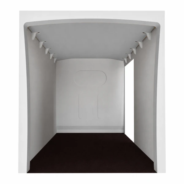 Plafond contreplaqué filmé gris équipement pour utilitaire Peugeot Boxer II 2006 