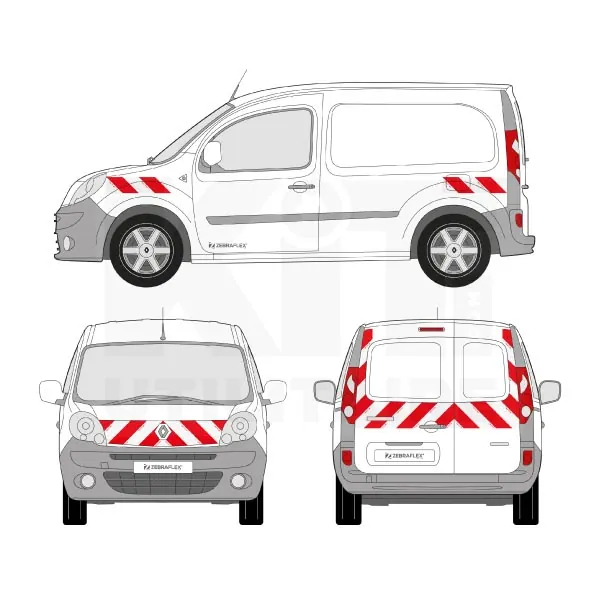 Kit de balisage Classe A - 2008 équipement pour utilitaire Renault Kangoo II 2008 