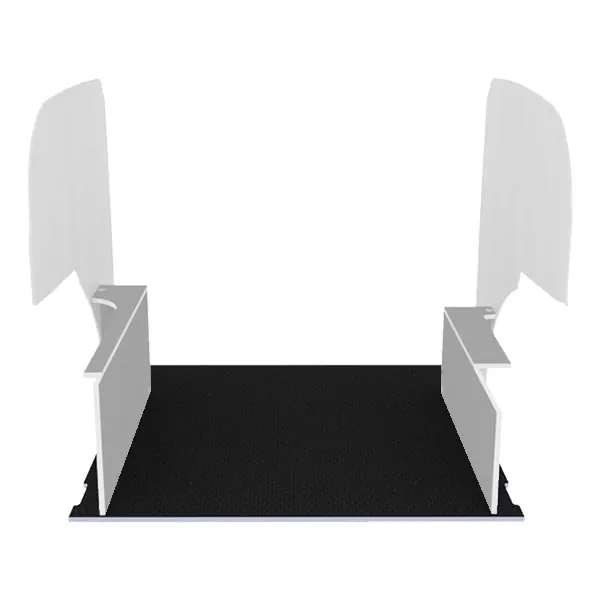 Plancher contreplaqué antidérapant équipement pour utilitaire Renault Kangoo II 2008 