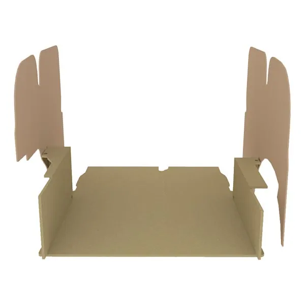 Habillage bois natural K2 aggloméré + MDF / Portes arrière incluses équipement pour utilitaire Renault Kangoo II 2008 
