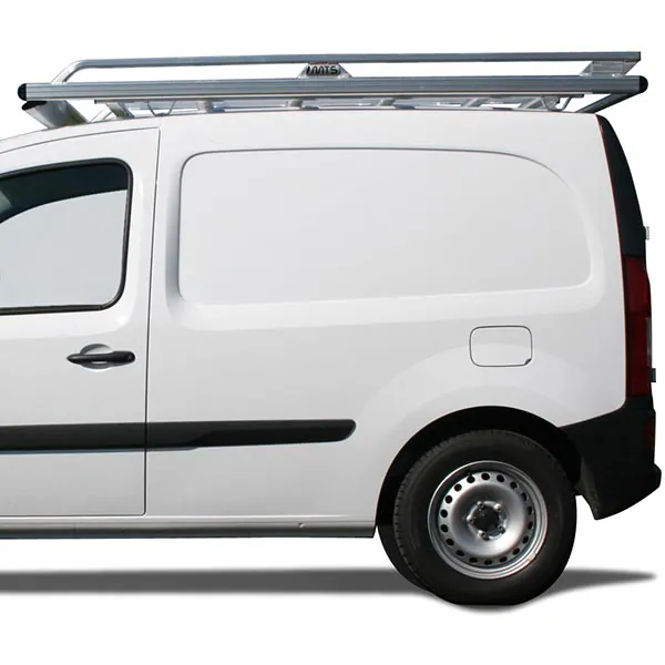 Galerie en aluminium soudé équipement pour utilitaire Renault Kangoo II 2013 