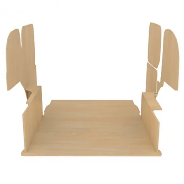 Habillage bois natural K4 CP brut équipement pour utilitaire Renault Kangoo II 2008 