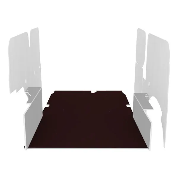 Plancher contreplaqué antidérapant équipement pour utilitaire Renault Kangoo II 2008 
