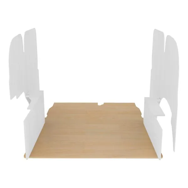 Plancher contreplaqué brut équipement pour utilitaire Renault Kangoo II 2008 