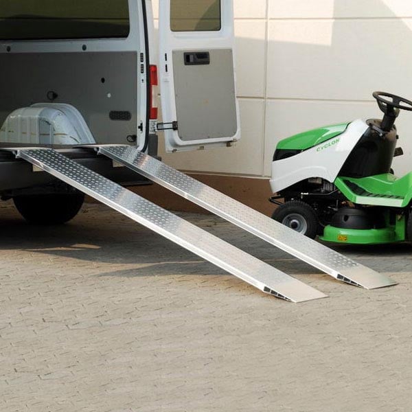 Paire de rails de chargement en aluminium (L=2485mm x l=200mm) équipement pour utilitaire