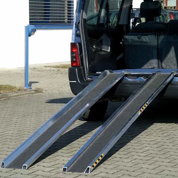 Paire de rails de chargement en aluminium L=3000 équipement pour utilitaire
