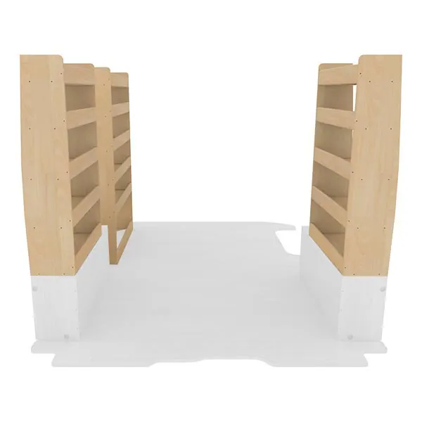 Pack casiers bois équipement pour utilitaire Nissan Primastar 2000 