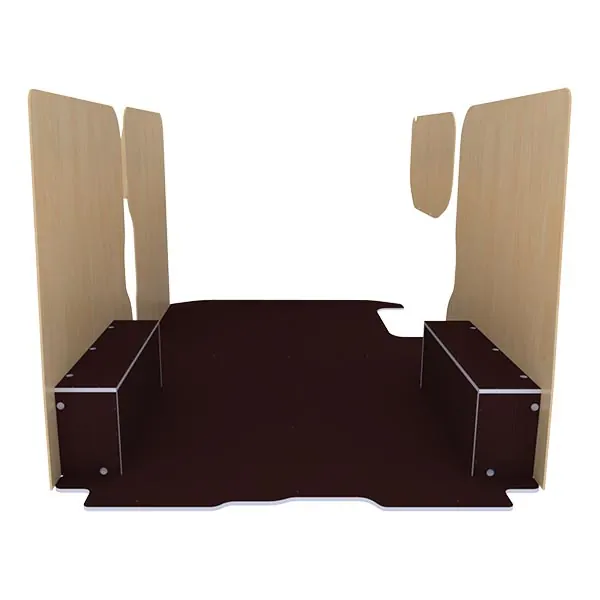 Habillage bois natural K4AD CP antidérapant équipement pour utilitaire Nissan Primastar 2000 