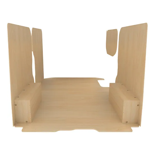 Habillage bois natural K4 CP brut équipement pour utilitaire Nissan Primastar 2000 