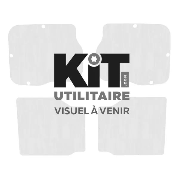 Portes arrière contreplaqué vernis équipement pour utilitaire Nissan Primastar 2000 