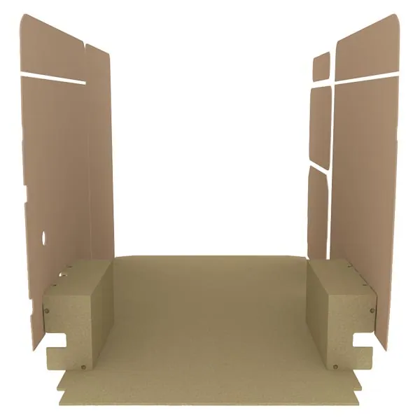 Habillage bois natural K2 aggloméré + MDF / Portes arrière incluses équipement pour utilitaire Renault Master II 1997 