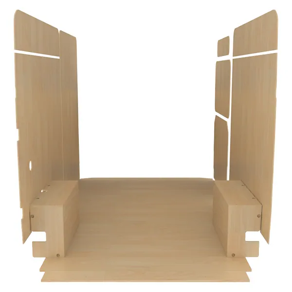 Habillage bois natural K4 CP brut équipement pour utilitaire Renault Master II 1997 