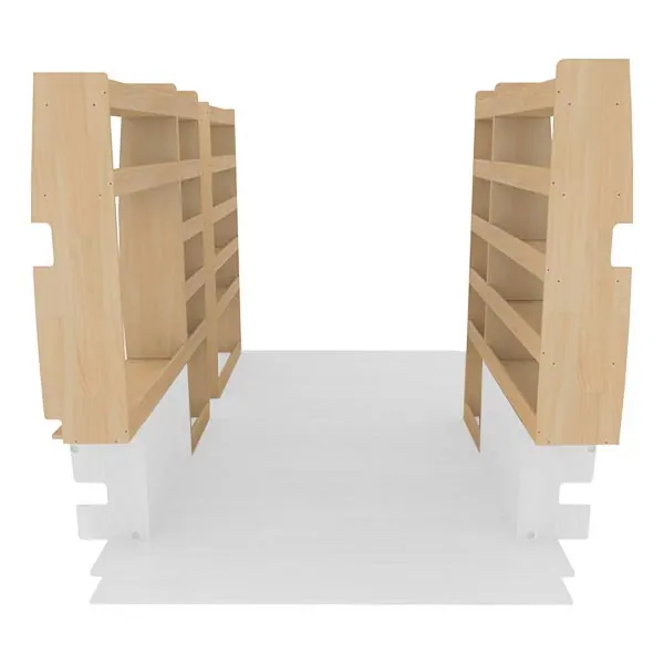 Pack casiers bois équipement pour utilitaire Renault Master II 1997 