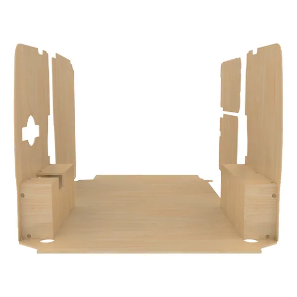 Habillage bois natural K4 CP brut équipement pour utilitaire Mercedes Vito III 2014 