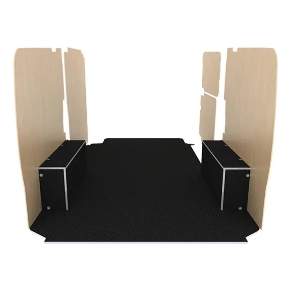 Habillage bois natural K4AD CP antidérapant équipement pour utilitaire Mercedes Vito III 2014 