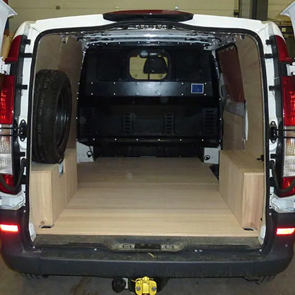 Plancher contreplaqué brut équipement pour utilitaire Mercedes Vito II 2003 