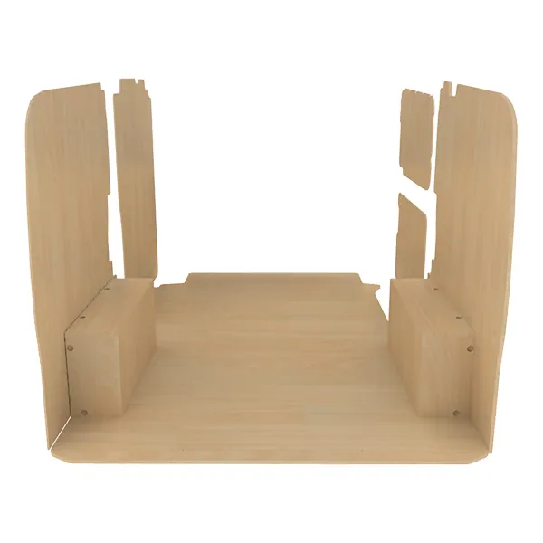 Habillage bois natural K4 CP brut équipement pour utilitaire Mercedes Vito II 2003 