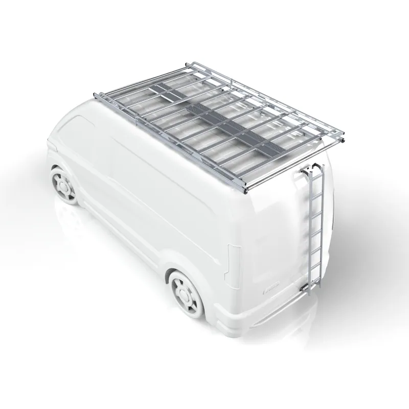 Galerie en aluminium soudé & échelle équipement pour utilitaire Mercedes Esprinter 2020 