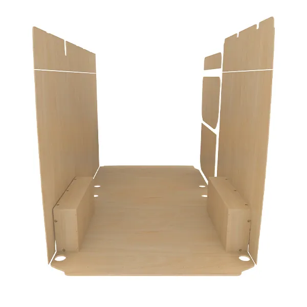 Habillage bois natural K4 CP brut équipement pour utilitaire