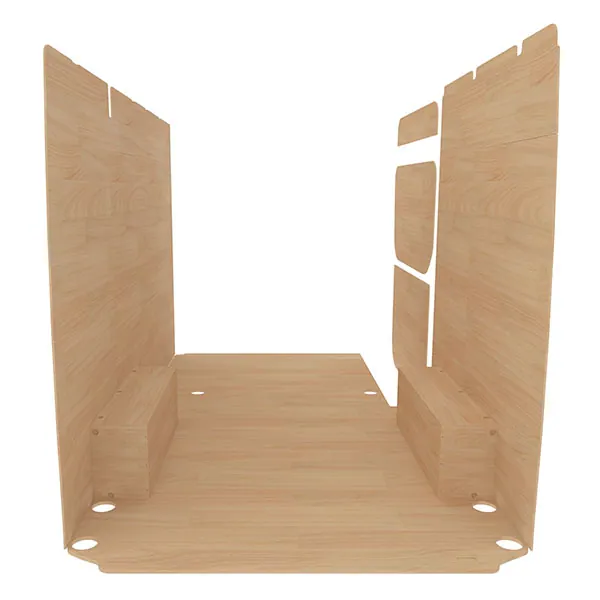 Habillage bois natural K4 CP brut équipement pour utilitaire Mercedes Esprinter 2020 