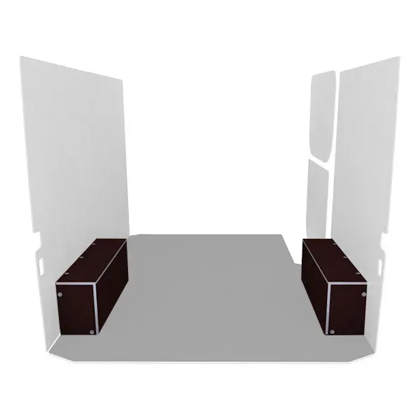 Passage de roues contreplaqué antidérapant équipement pour utilitaire Mercedes Sprinter II 2006 