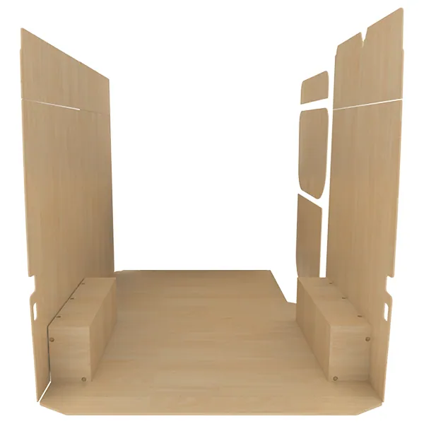 Habillage bois natural K4 CP brut équipement pour utilitaire Mercedes Sprinter II 2006 
