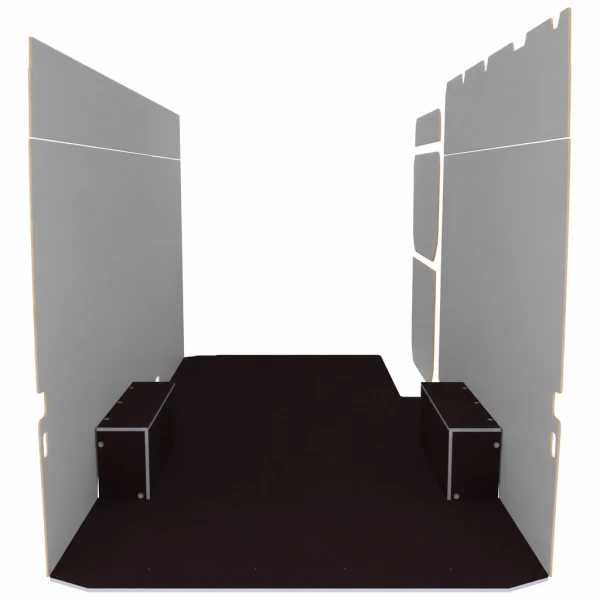 Habillage bois natural K6 CP antidérapant équipement pour utilitaire