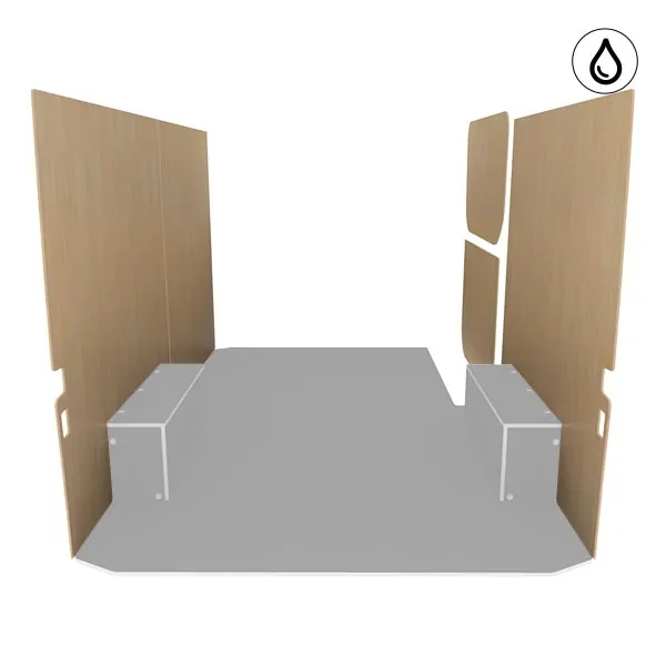 Latéraux contreplaqué vernis équipement pour utilitaire Mercedes Sprinter II 2006 