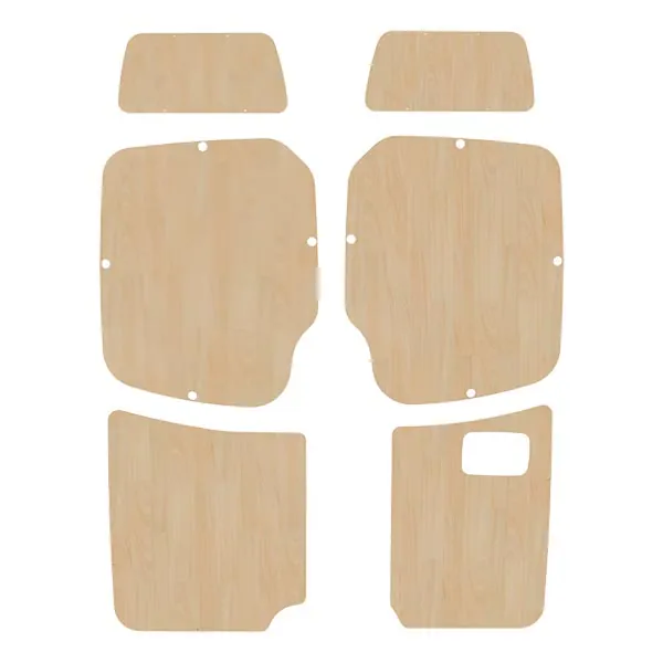 Portes arrière contreplaqué Brut équipement pour utilitaire Mercedes Sprinter II 2006 